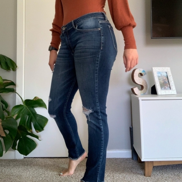 KanCan Denim - Kancan distressed high rise jeans junior size 9 women's size 28